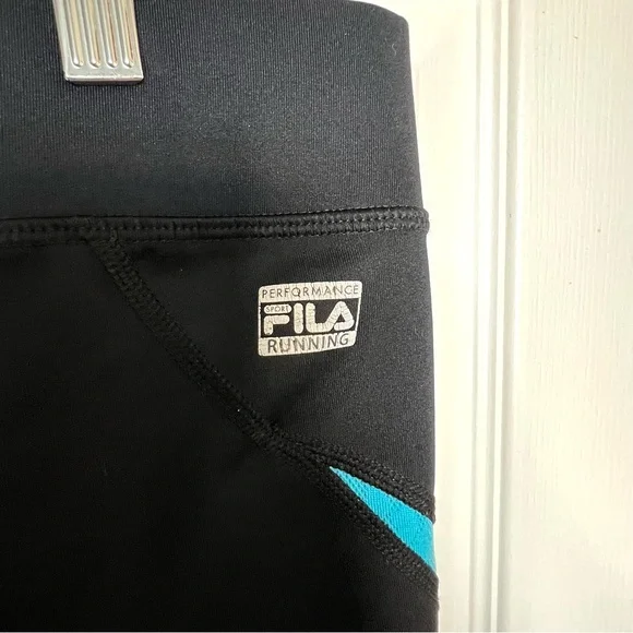 FILA Sport Running Black Active Capri Leggings - Picture 5 of 6